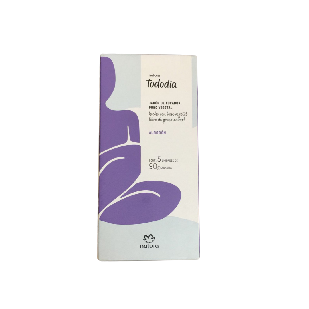 Natura Sabonete em Barra Tododia: Algodão (450g)